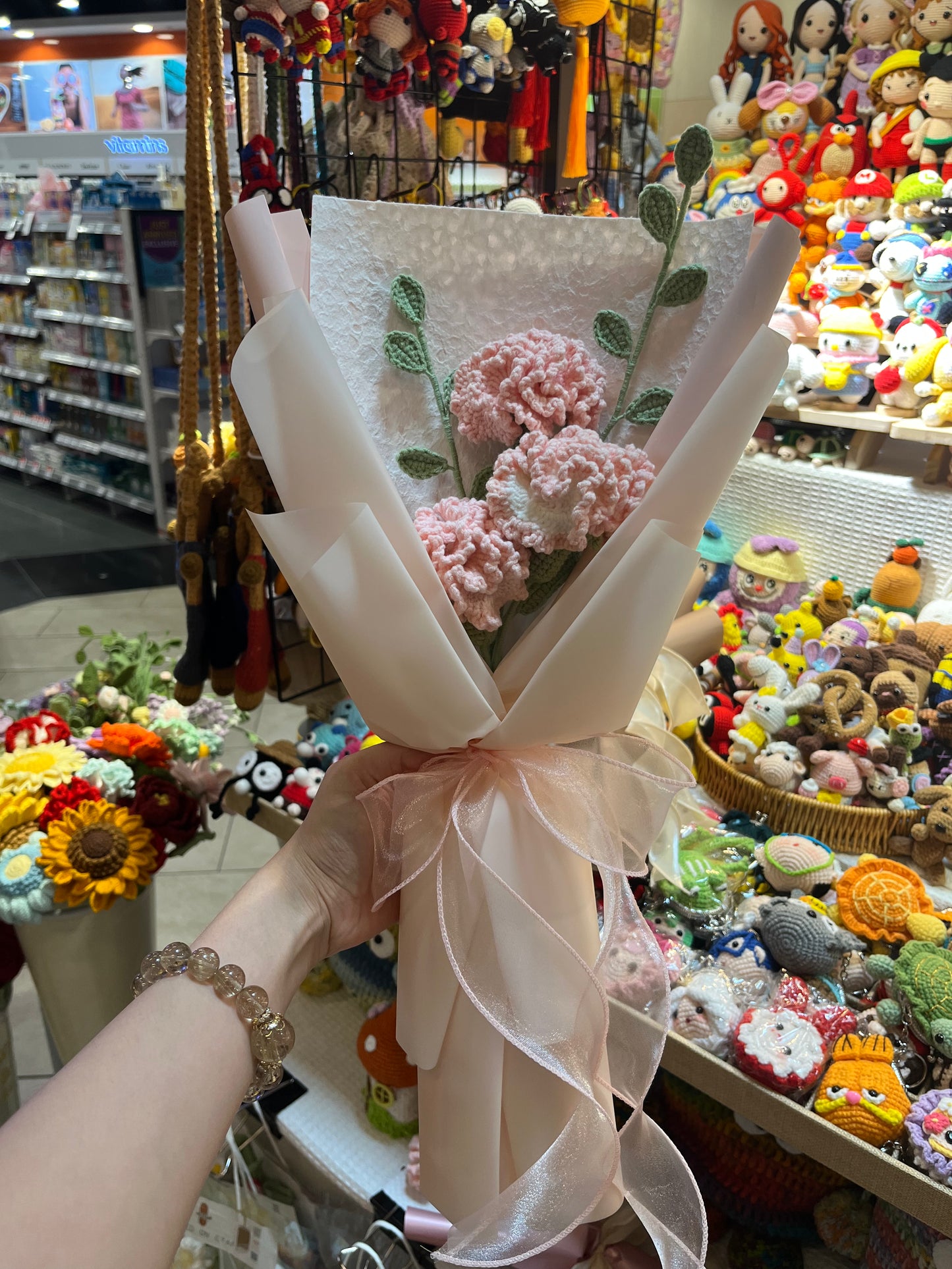 Carnation Bouquet (Pink)