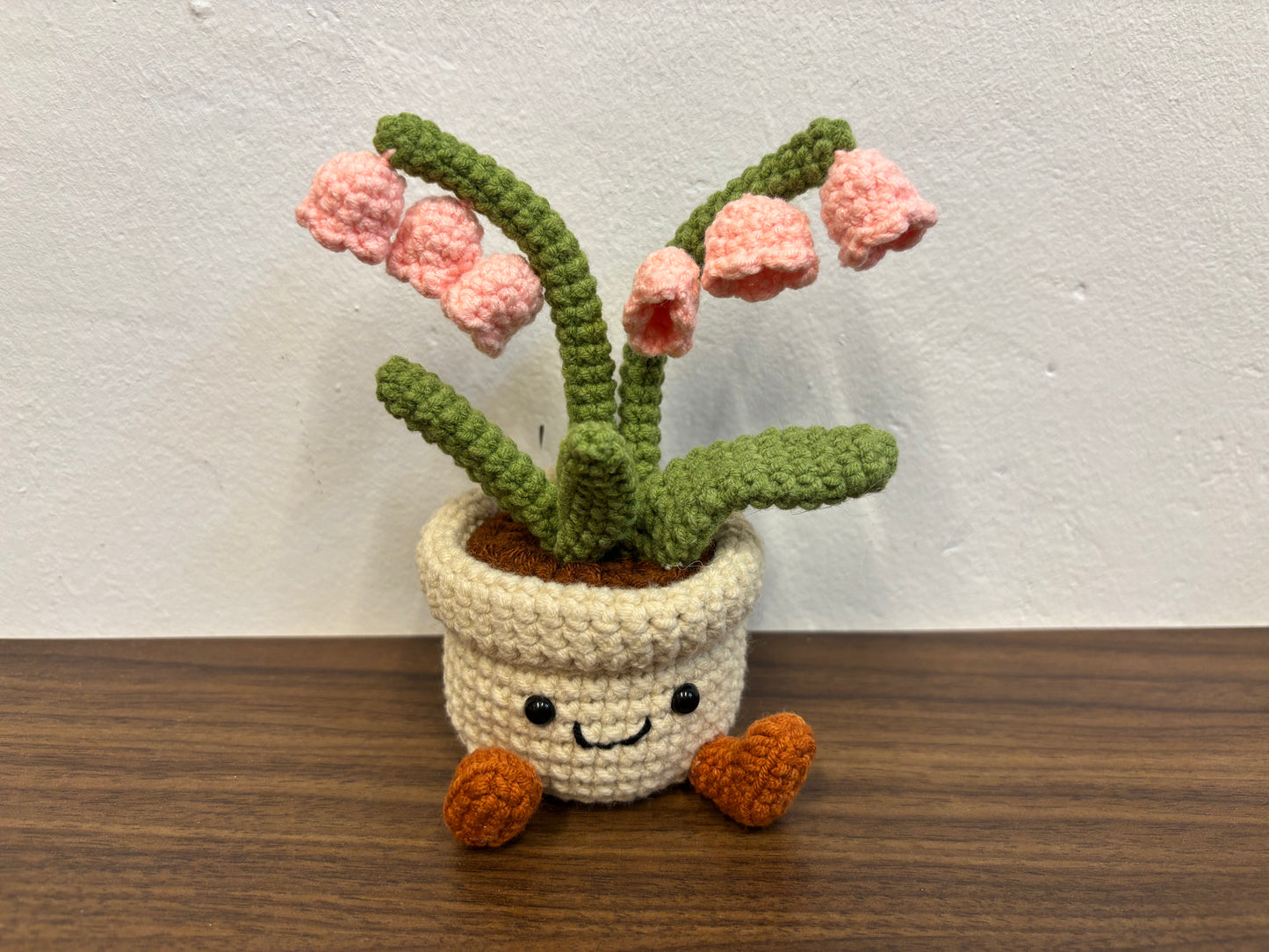 Small Plush-Inspired Crochet Plant Pot