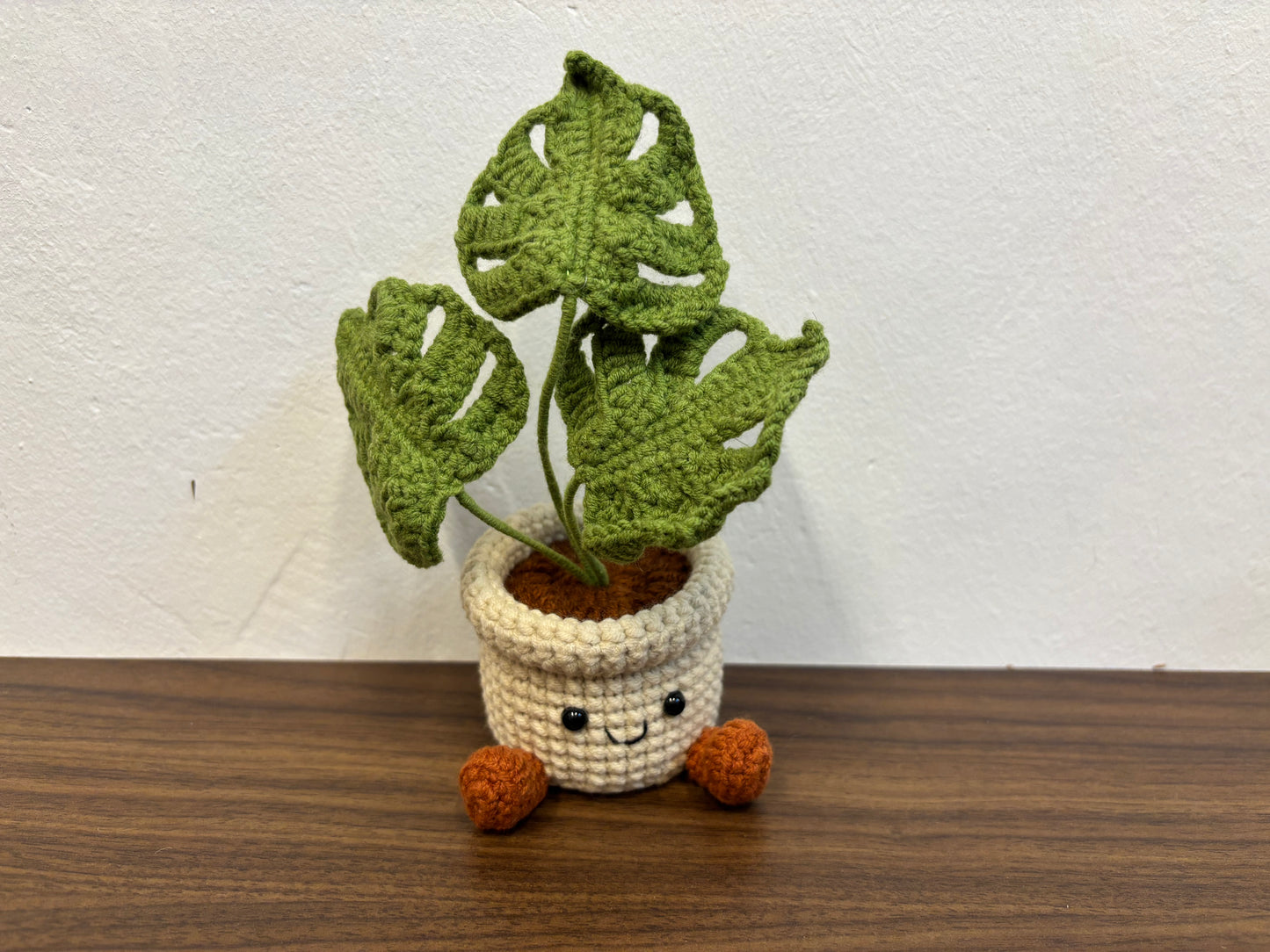 Small Plush-Inspired Crochet Plant Pot
