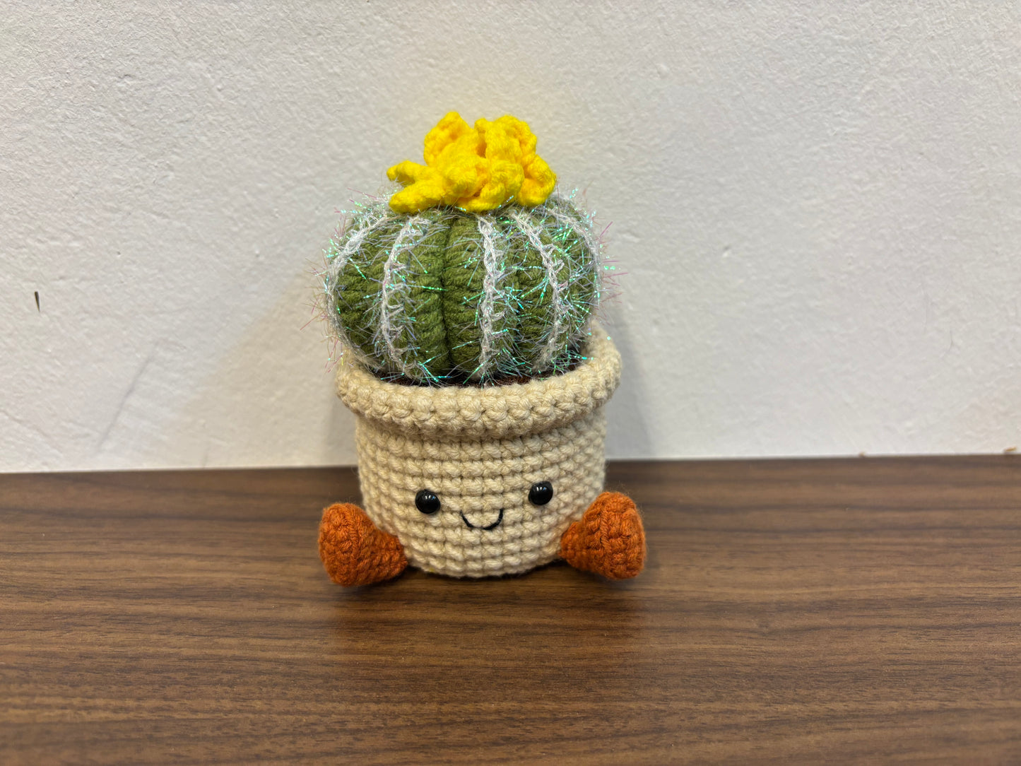 Small Plush-Inspired Crochet Plant Pot