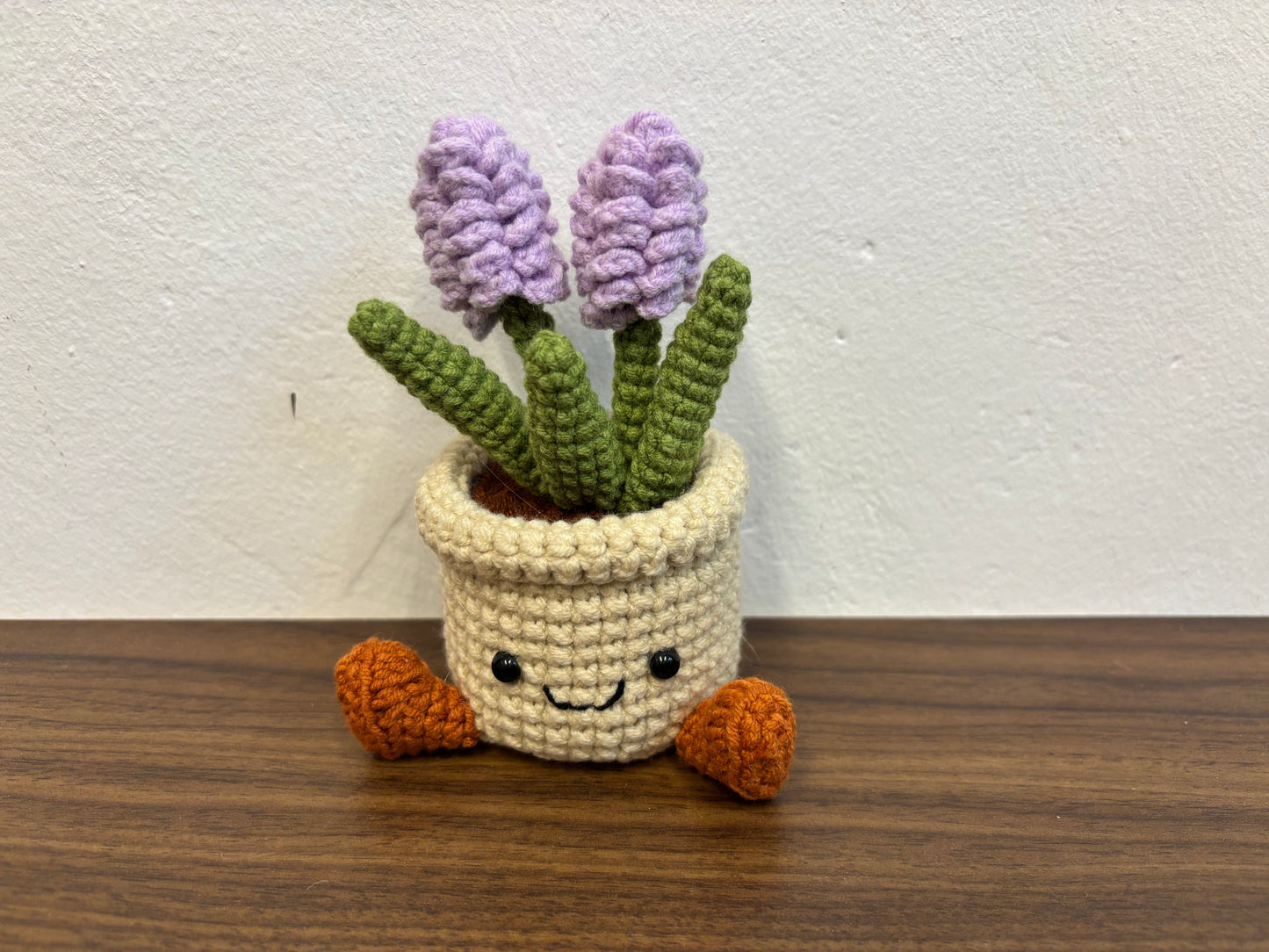 Small Plush-Inspired Crochet Plant Pot