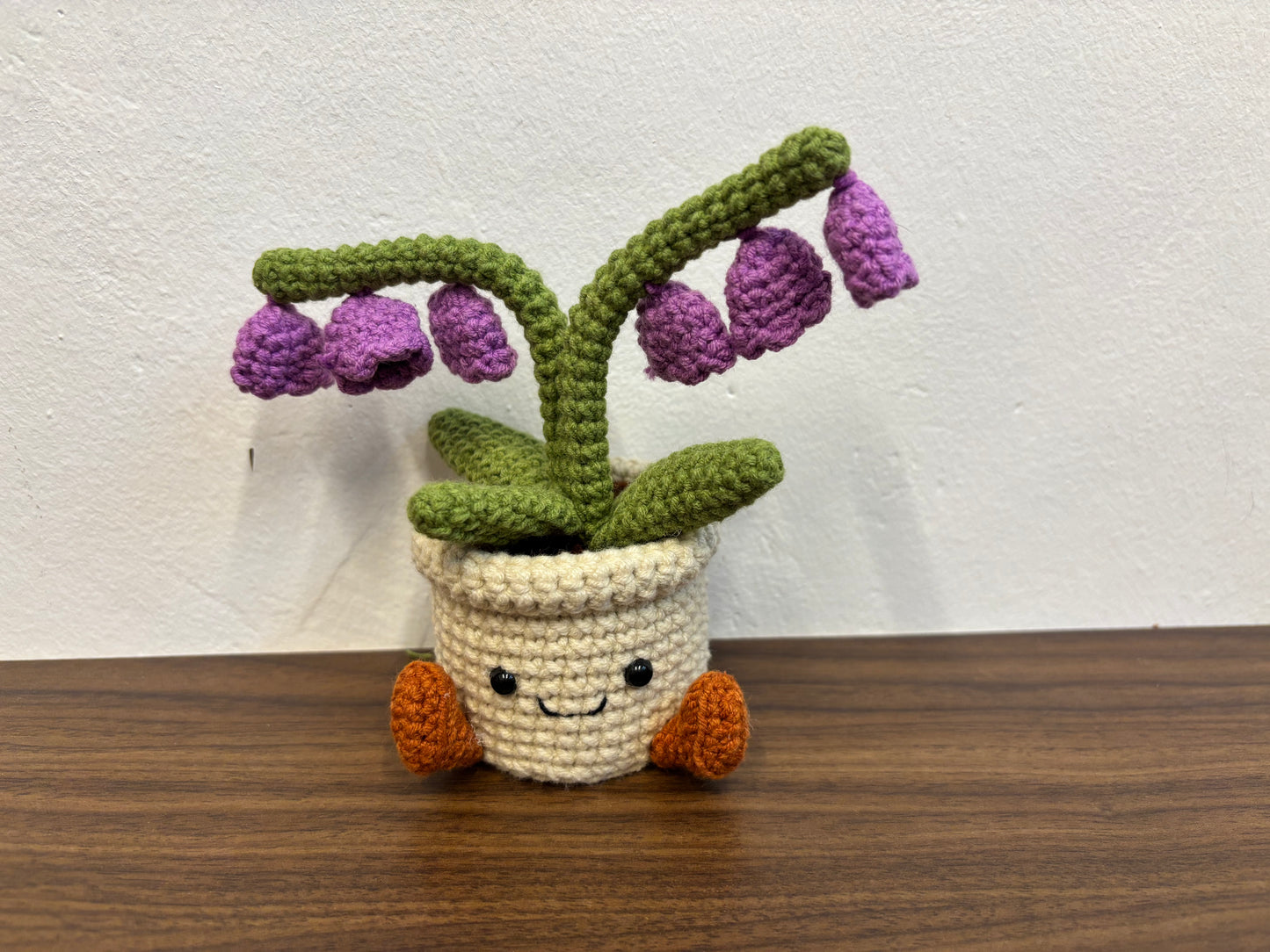 Small Plush-Inspired Crochet Plant Pot