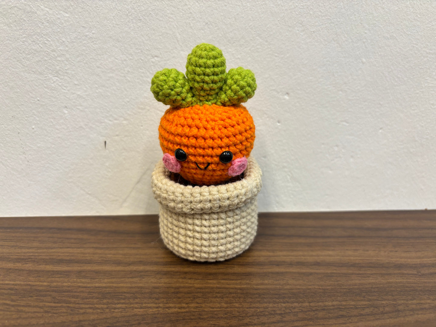 Small Plush-Inspired Crochet Plant Pot