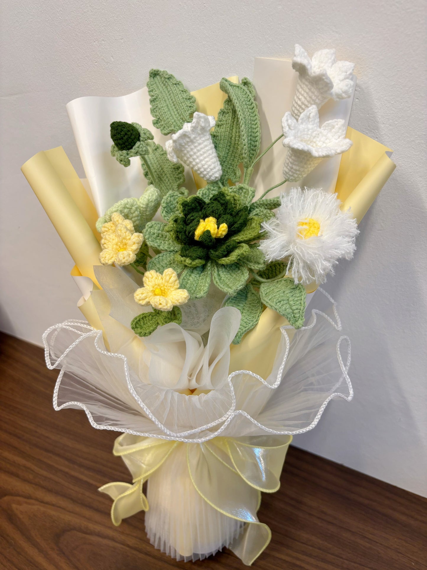 Spring Meadow Crochet Bouquet