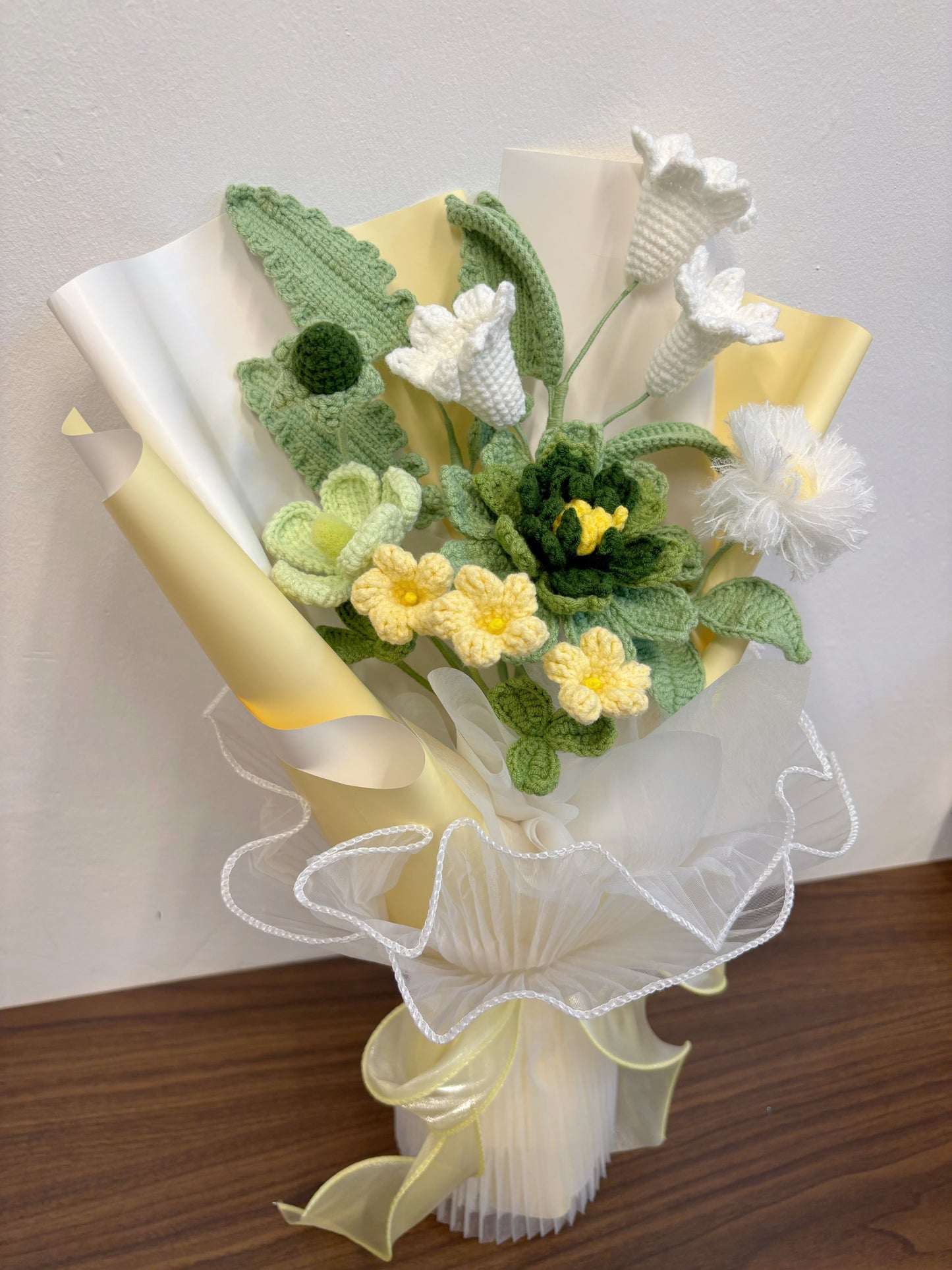 Spring Meadow Crochet Bouquet