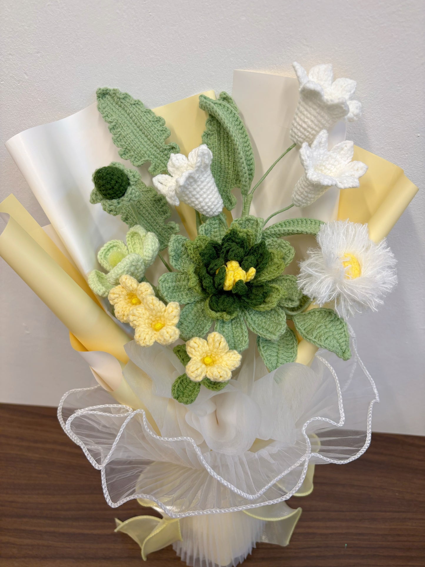 Spring Meadow Crochet Bouquet